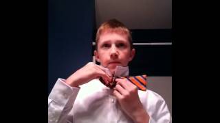 How to tie a bow tie for dummies [upl. by Lynnett]