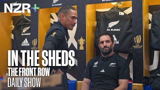 In the sheds after RWC final heartbreak  NZLvRSA  Front Row Daily Show [upl. by Phaedra]