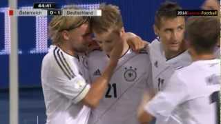 Österreich Deutschland 01 Marco Reus ard WM 2014 Qualifikation [upl. by Asnarepse]