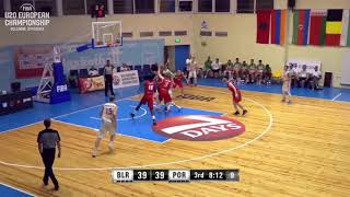 Neemias Queta U20 Highlights  European Championship 2018 [upl. by Iralav]