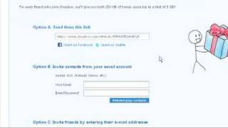 How to invite people to Dropbox [upl. by Yrad254]