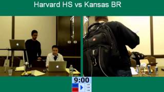 2016 NDT Finals  Harvard HS vs Kansas BR [upl. by Drescher]