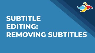 Subtitle editing in EZTitles removing subtitles  Episode 9 [upl. by Shoshana805]