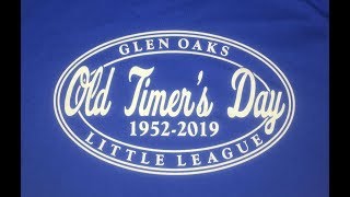 Scenes From The Glen Oaks Little League Old Timers Game 2019 [upl. by Archer]