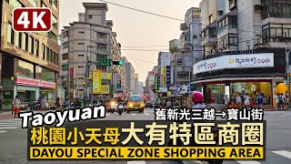 Taoyuan／桃園大有特區：寶山街 Dayou Special Zone Shopping Area 桃園小天母舊新光三越→大有梯田生態公園之森林挑戰區→寶山黃昏市場／Taiwan Walk台湾旅行 [upl. by Brag106]