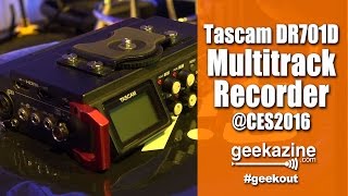 Checking out Tascam DR701D with Timecode Sync for Great Video [upl. by Orvas712]