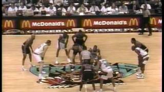 MICHAEL JORDAN 29 pts 19 pts in last 6 minutes vs Vancouver Grizzlies 19951130 [upl. by Trovillion]