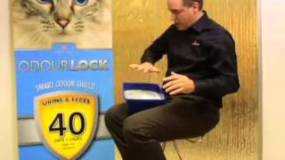 Dust free cat litter Intersand ODOURLOCK [upl. by Erusaert]