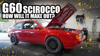 G60 Swapped MK2 Scirocco running MegaSquirt [upl. by Vannie]