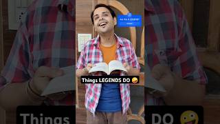 Kya Aap Bhi LEGEND Ho 🤩 Bing Bing Boo 🤪 bingbingboo relatableshorts legends [upl. by Rehpotsirhcnhoj]