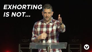 What is exhortation  Bible Terms Defined  Disruptive Discipleship  Pastor Jeremiah Kleylein [upl. by Beverlee]