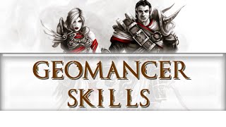 Divinity Original Sin  All Geomancer Skills [upl. by Dahij]