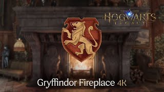 Hogwarts Legacy Music amp Ambience  🔥 Gryffindor Common Room  4 hours [upl. by Name]