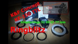 Ringblitz KF150  Unboxing [upl. by Khalin746]