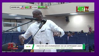 GENERAL ANSOUMANE CAMARA BAFOE A LA BARRE POUR LES ETAPES DE QUESTIONS REPONSES A SUIVRE [upl. by Darsie743]