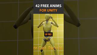 BE FAST FREE 45 Epic Unity Character Animations speedtutor unity gamedev [upl. by Freed]