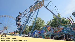 Nessy  Markmann Offride Video Ibbenbüren Großkirmes 2024 [upl. by Geesey]