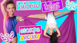 💟 TUTORIAL GIMNASIA EN TELAS  ACROTELAS UN TRUCO QUE NOS ENCANTA💖 ESCAPE TOCTOC Grupo SILFIDES [upl. by Blanche]