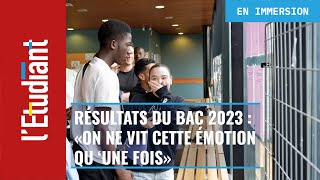 Résultats du bac 2023  quotOn ne vit cette émotion qu’une foisquot [upl. by Gnem]