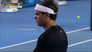 Federer vs Raonic  Australian Open 2013 R4 Full Match [upl. by Straub]