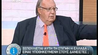 Ο Θεόδωρος Πάγκαλος στην εκπομπή quotΠρωινό ΑΝΤ1quot 171011 [upl. by Zachariah]