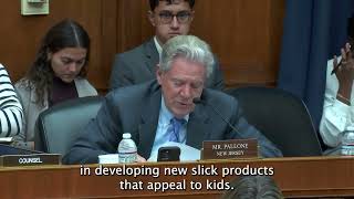 Pallone Opening Remarks at Health Subcommittee Hearing with FDA Food and Tobacco Center Directors [upl. by Miarfe]