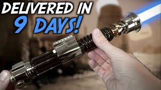 ObiWan Kenobi Neopixel Lightsaber Review from Artsabers [upl. by Damiano126]