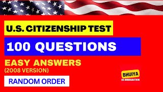 US Naturalization Interview 2022 I US Citizenship Test 2022 I US Naturalization Exam I Civics Test [upl. by Nikolas]