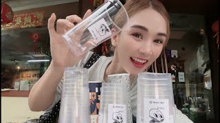 LIVE  Street Cafe with PloySai Coffee Lady Bangkok Thailand  Ploy Sai  Thai Street Food [upl. by Frendel]