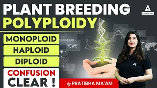 Polyploidy  Plant Breeding  Short Concepts of Plant Breeding  By Pratibha Mam [upl. by Atinid]