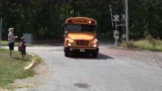 Matthews First Day  School Bus Ride [upl. by Annahpos]