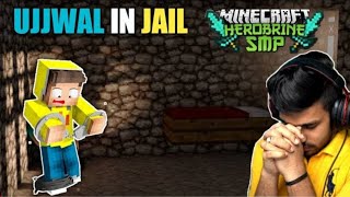 UjjwalGamerGamer Gone to JailMinecraft  Herobrine SMPHerobrine SMP Ujjwal Gamer Ujjwal In Jail [upl. by Jacquenetta238]