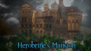 Herobrines Mansion Minecraft Adventure Map [upl. by Schonthal]