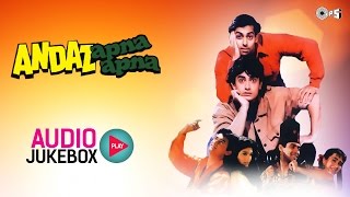 Andaz Apna Apna Jukebox  Full Album Songs  Salman Aamir Raveena amp Karisma [upl. by Ahsiket73]