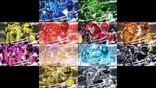 Parallel Henshin KyuRanger All Parallel Henshin And Role Call [upl. by Allemap]