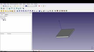 Урок по основам FreeCad [upl. by Renick736]