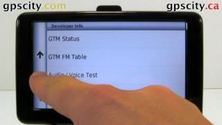 How to Access the Diagnostic Screens in the Garmin nuvi 25XX Series [upl. by Hsenid108]