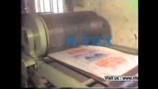 HDPE  PP Woven Sacks Raffia Bag to Bag Flexographic Printing Machine [upl. by Assanav]