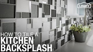 How to Tile a Kitchen Backsplash [upl. by Aihsel]