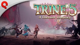 Trine 5 A Clockwork Conspiracy  Announcement Trailer [upl. by Ahsetal770]