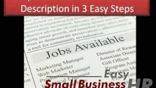 How to Write a Job Description in 3 Easy Steps [upl. by Iarised]