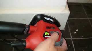 Using the Black amp Decker Mouse Sander with 27 Accessories [upl. by Hopfinger922]