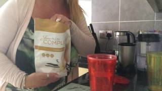 How to make a quick Juice Plus Complete Shake [upl. by Aniroc]