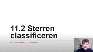 6V  Astrofysica 2  Sterren classificeren amp HertzsprungRussell diagram [upl. by Enitsud667]