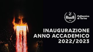 Inaugurazione dellAnno Accademico 20222023 [upl. by Sissel]