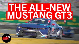 The AllNew Ford Mustang GT3 Debuts at Daytona [upl. by Dlared]