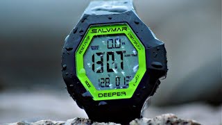 Salvimar Deeper Freediving Watch Review [upl. by Nnylyoj]