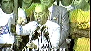 Discurso COMPLETO de Tancredo  Diretas Já  1984 com Grande Otelo [upl. by Eitsirc]