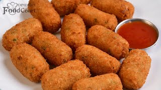 Crispy Potato Snacks Recipe Potato Nuggets Tasty Potato Bites Potato Recipes [upl. by Fiel]