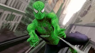 SpiderMan 2 Train Fight  Jacksepticeye VoiceOver [upl. by Huff390]